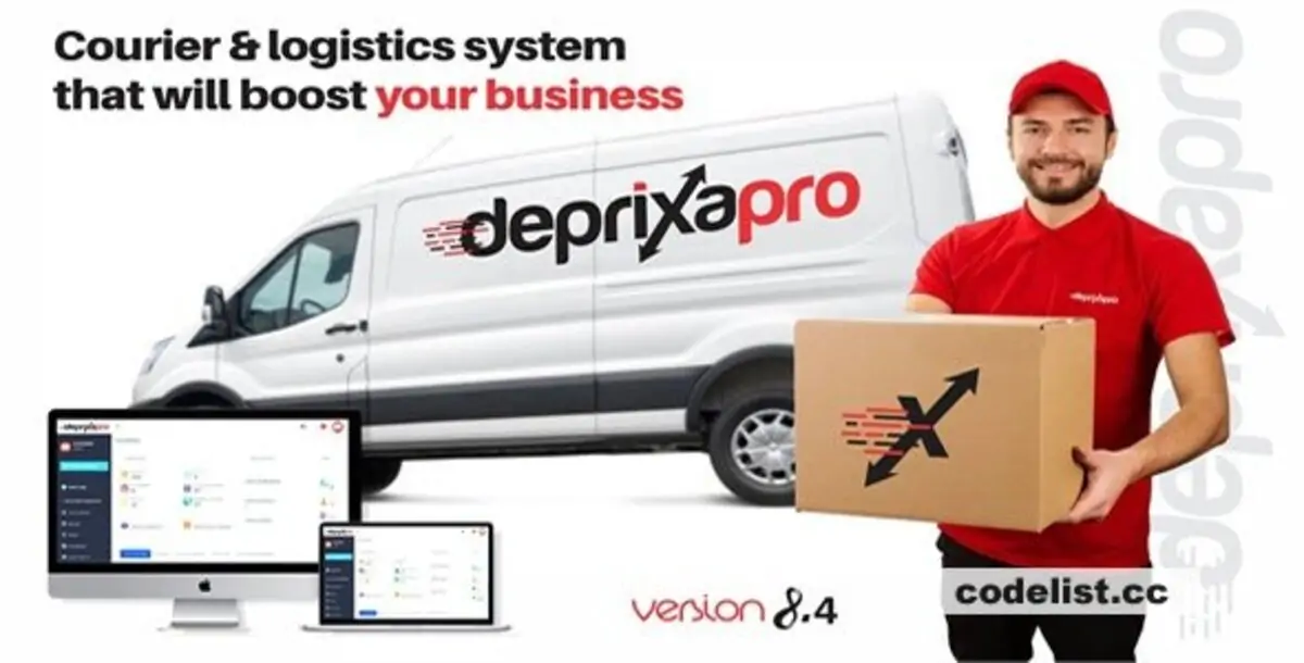 Deprixa Pro - Courier & Logistics System v8.4
