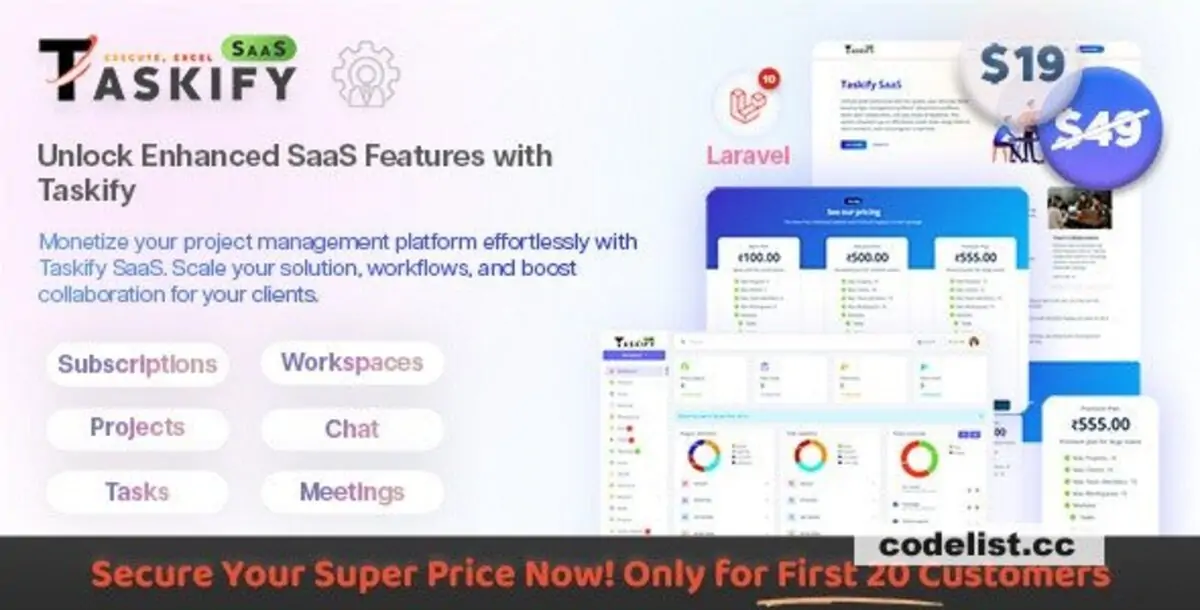 Taskify - Project Management - Task Management & Productivity Tool